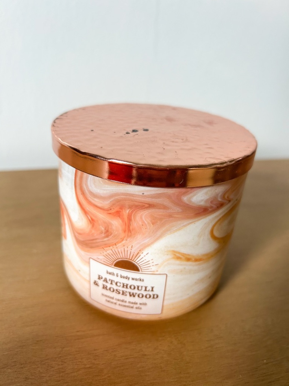 Bath and Body Works Patchouli Rosewood Three Wick Candle